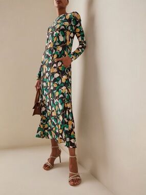 LA DOUBLEJ • Drifter Maxi Dress in Orchard Print